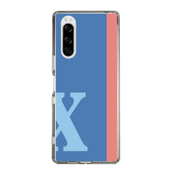 Slim Protection Case［ Original - initial color line - X blue ］