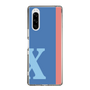 Slim Protection Case［ Original - initial color line - X blue ］