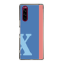Slim Protection Case［ Original - initial color line - X blue ］