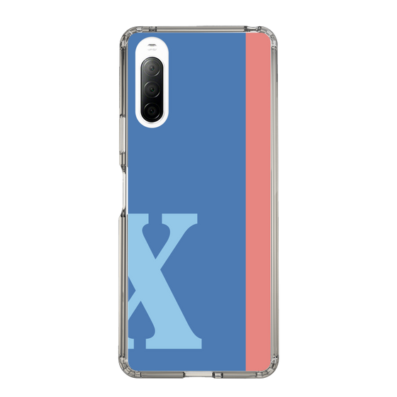 Slim Protection Case［ Original - initial color line - X blue ］