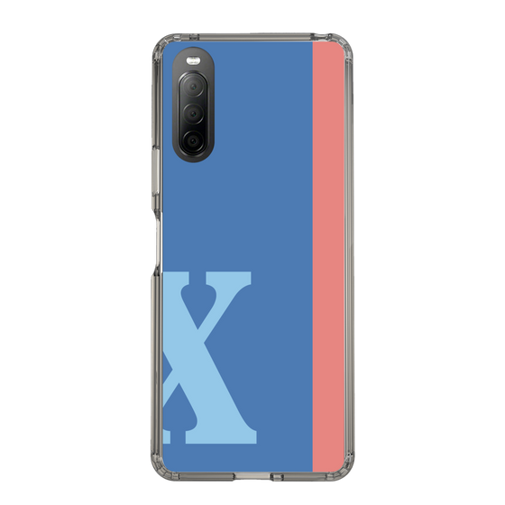 Slim Protection Case［ Original - initial color line - X blue ］
