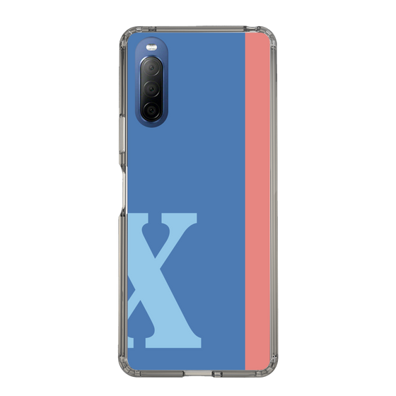 Slim Protection Case［ Original - initial color line - X blue ］
