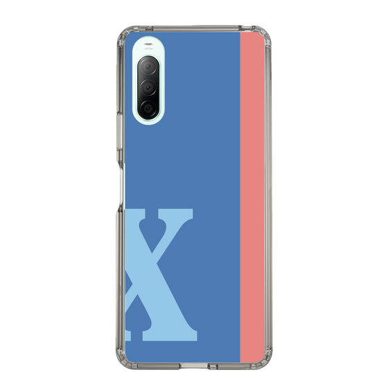 Slim Protection Case［ Original - initial color line - X blue ］