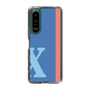 Slim Protection Case［ Original - initial color line - X blue ］