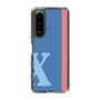 Slim Protection Case［ Original - initial color line - X blue ］