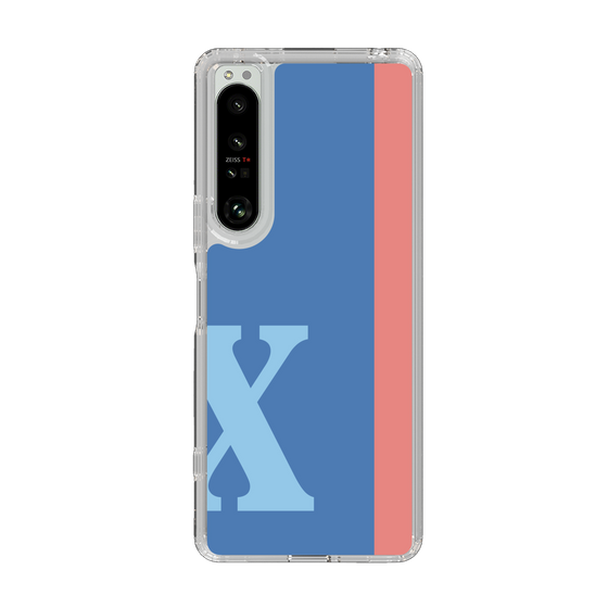 Slim Protection Case［ Original - initial color line - X blue ］