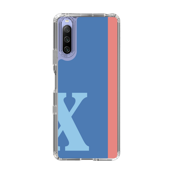 Slim Protection Case［ Original - initial color line - X blue ］