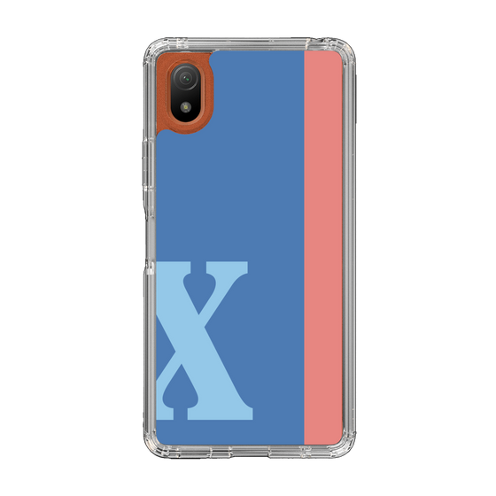 Slim Protection Case［ Original - initial color line - X blue ］