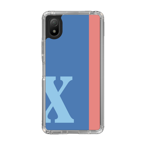 Slim Protection Case［ Original - initial color line - X blue ］