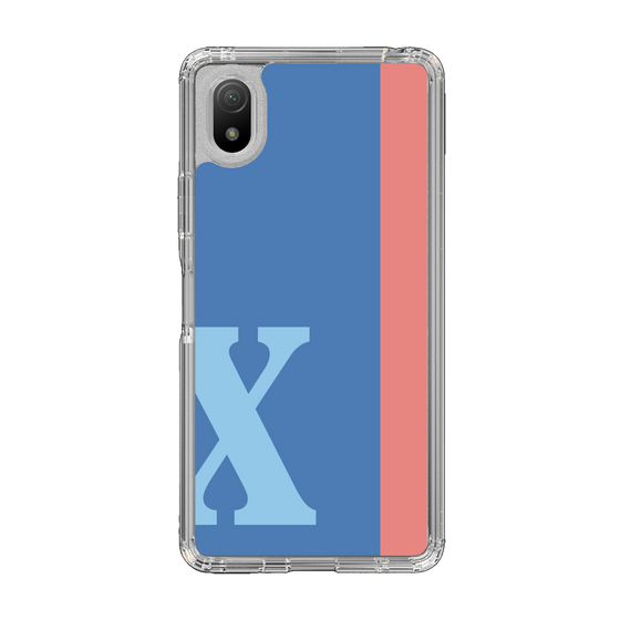 Slim Protection Case［ Original - initial color line - X blue ］