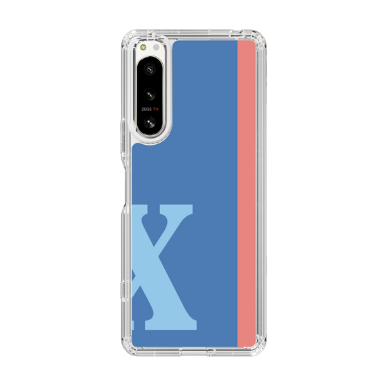 Slim Protection Case［ Original - initial color line - X blue ］