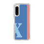 Slim Protection Case［ Original - initial color line - X blue ］