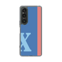 Slim Protection Case［ Original - initial color line - X blue ］