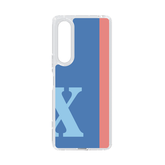 Slim Protection Case［ Original - initial color line - X blue ］