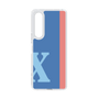 Slim Protection Case［ Original - initial color line - X blue ］