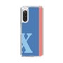 Slim Protection Case［ Original - initial color line - X blue ］