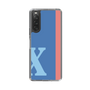 Slim Protection Case［ Original - initial color line - X blue ］