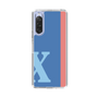 Slim Protection Case［ Original - initial color line - X blue ］