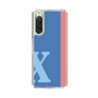 Slim Protection Case［ Original - initial color line - X blue ］
