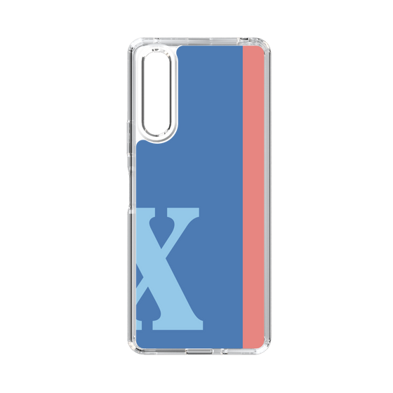 Slim Protection Case［ Original - initial color line - X blue ］