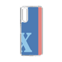 Slim Protection Case［ Original - initial color line - X blue ］