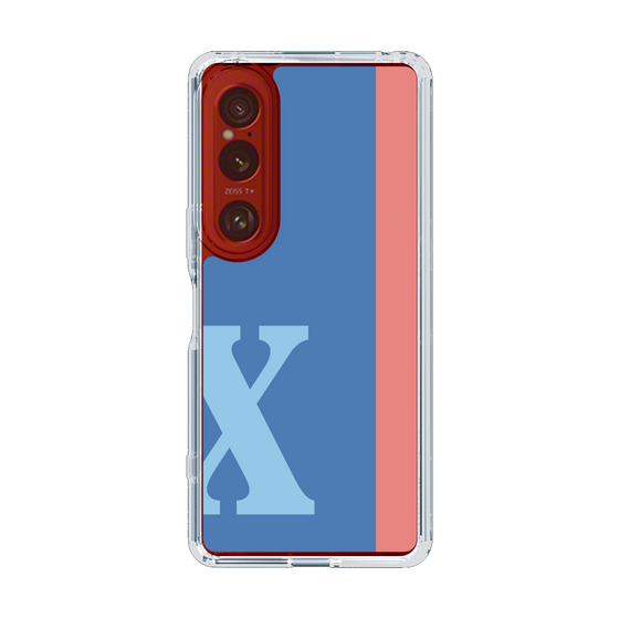 Slim Protection Case［ Original - initial color line - X blue ］