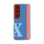 Slim Protection Case［ Original - initial color line - X blue ］