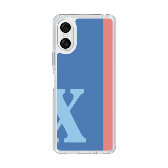 Slim Protection Case［ Original - initial color line - X blue ］