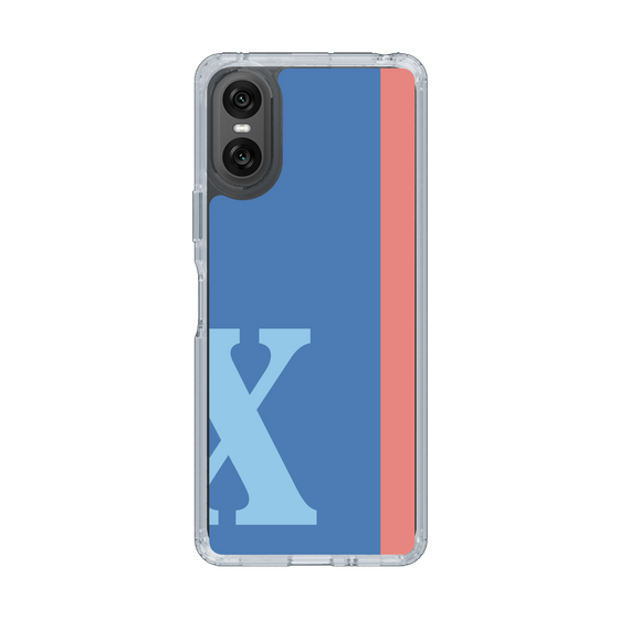 Slim Protection Case［ Original - initial color line - X blue ］