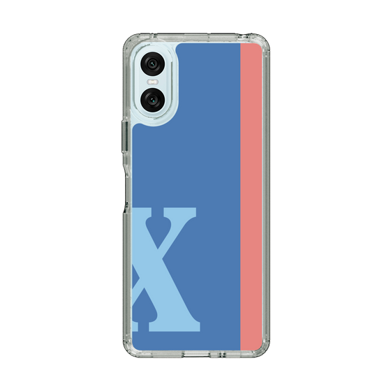Slim Protection Case［ Original - initial color line - X blue ］