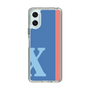 Slim Protection Case［ Original - initial color line - X blue ］
