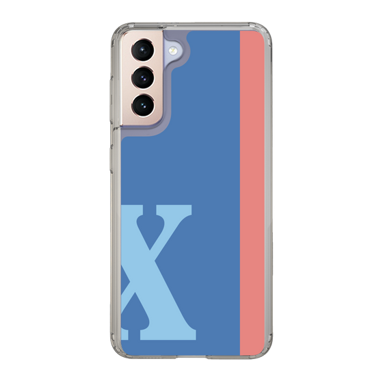Slim Protection Case［ Original - initial color line - X blue ］