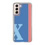 Slim Protection Case［ Original - initial color line - X blue ］