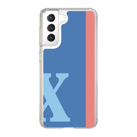 Slim Protection Case［ Original - initial color line - X blue ］