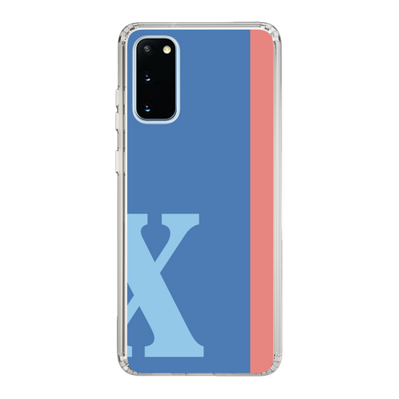 Slim Protection Case［ Original - initial color line - X blue ］