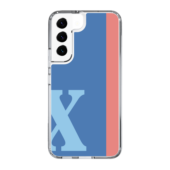 Slim Protection Case［ Original - initial color line - X blue ］
