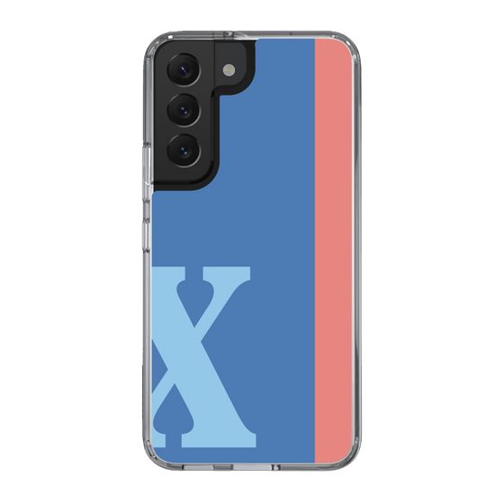 Slim Protection Case［ Original - initial color line - X blue ］