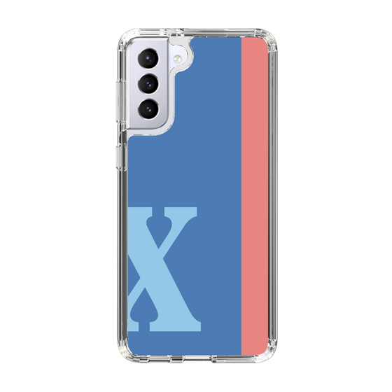 Slim Protection Case［ Original - initial color line - X blue ］