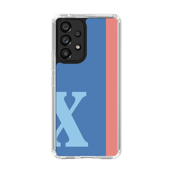 Slim Protection Case［ Original - initial color line - X blue ］