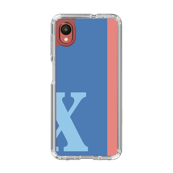 Slim Protection Case［ Original - initial color line - X blue ］