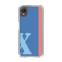 Slim Protection Case［ Original - initial color line - X blue ］