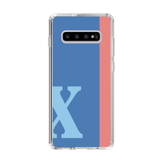 Slim Protection Case［ Original - initial color line - X blue ］