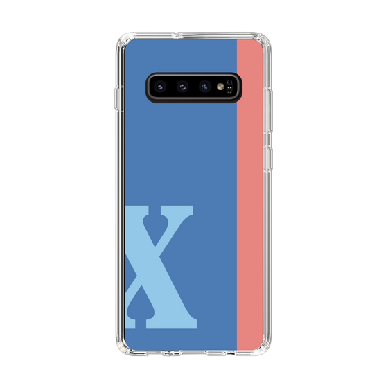 Slim Protection Case［ Original - initial color line - X blue ］