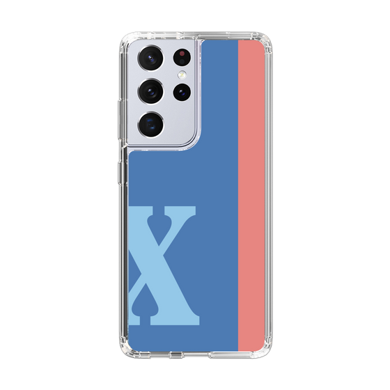 Slim Protection Case［ Original - initial color line - X blue ］