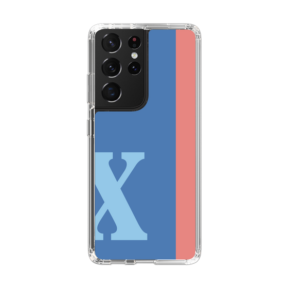 Slim Protection Case［ Original - initial color line - X blue ］