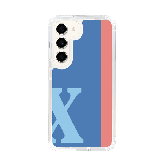 Slim Protection Case［ Original - initial color line - X blue ］
