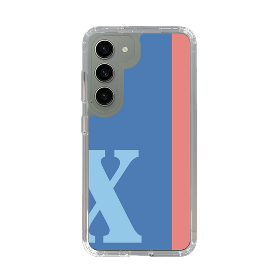 Slim Protection Case［ Original - initial color line - X blue ］