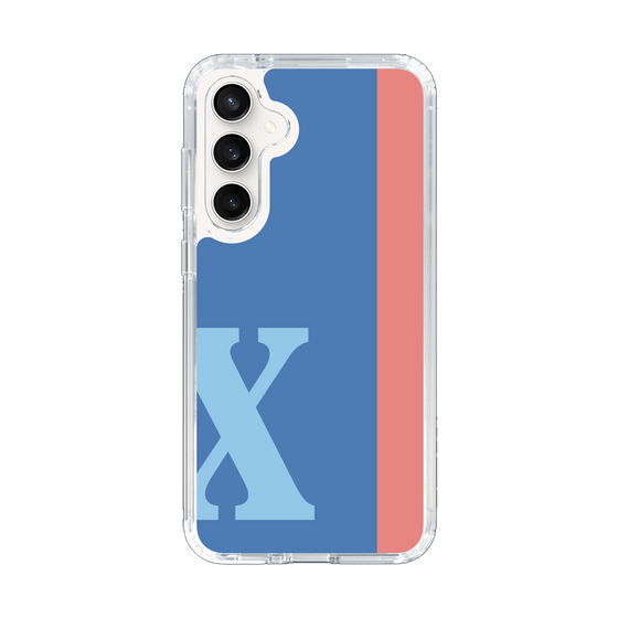 Slim Protection Case［ Original - initial color line - X blue ］