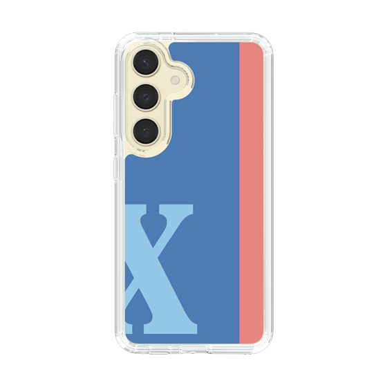 Slim Protection Case［ Original - initial color line - X blue ］