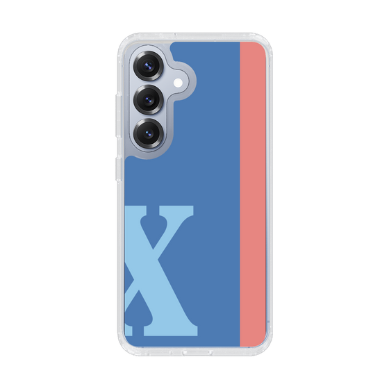 Slim Protection Case［ Original - initial color line - X blue ］
